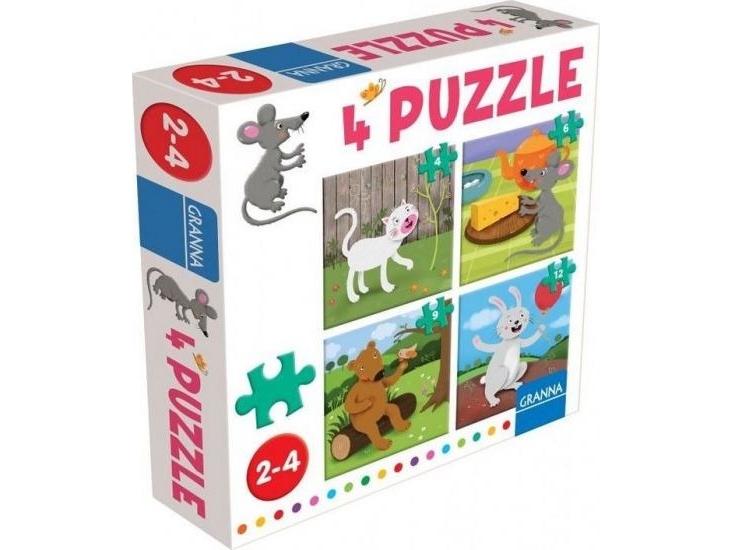 Granna Puzzle Mit Einer Granna Maus