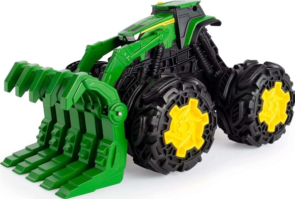 Tomy John Deere Traktor Monster Treads Rev Up Tomy
