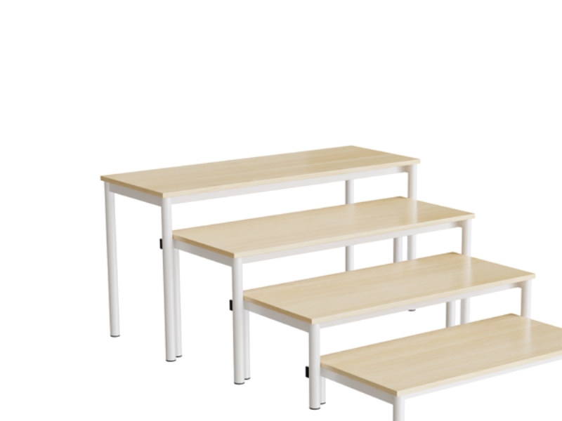 Penkki Idol, portaikko 800, koivulaminaatti, valkoinen runko, 4-osainen