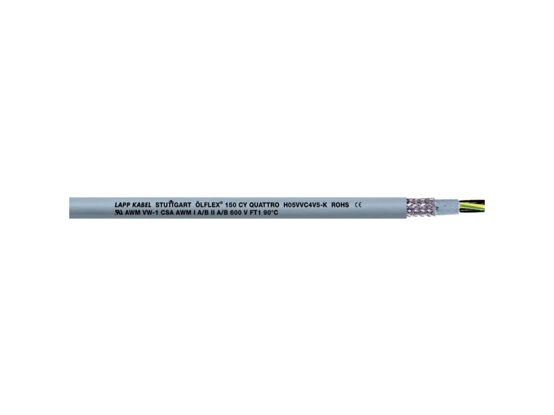 LAPP ÖLFLEX® 150 CY Ohjauskaapeli 2 x 0,75 mm² Harmaa 15602/150 150 m