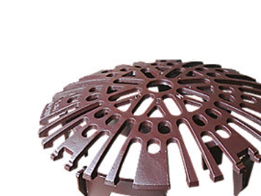 Kuppelrist 600mm - med låsearme. gråjern