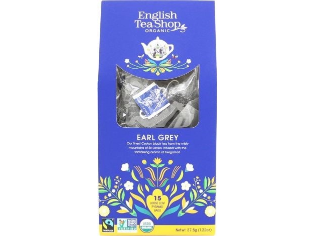 English Tea Shop Earl Grey Tee, 15 Pyramiden