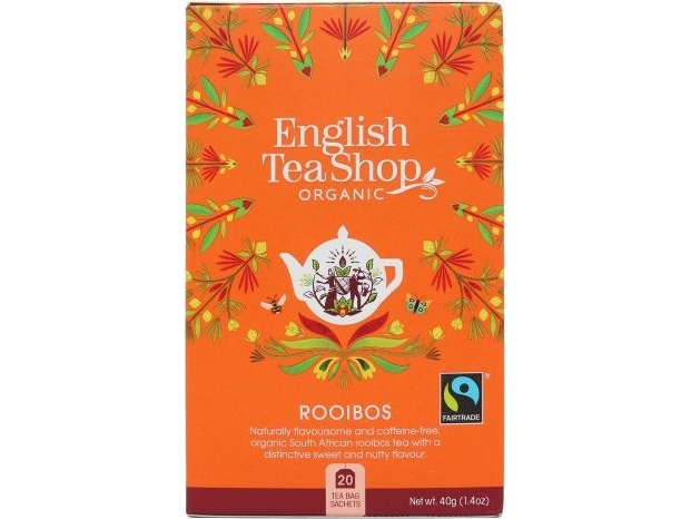 English Tea Shop Rooibos Tee (20X2) Bio* 40 G