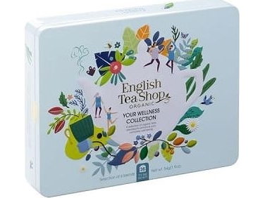 English Tea Sho Zestaw herbatek Your Wellness Collection w ozdobnej puszce BIO 54 g