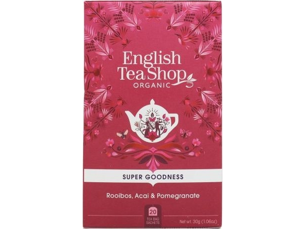 English Tea Shop Kräutertee Rooibos, Acai & Granatapfel (20X1,5) Bio 30 G