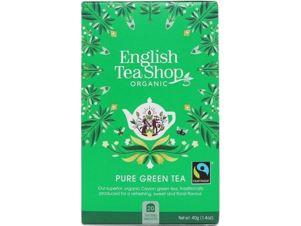 English Tea Shop Herbata zielona (20x2) BIO* 40 g | Catering - Drycker - The | GameStuff