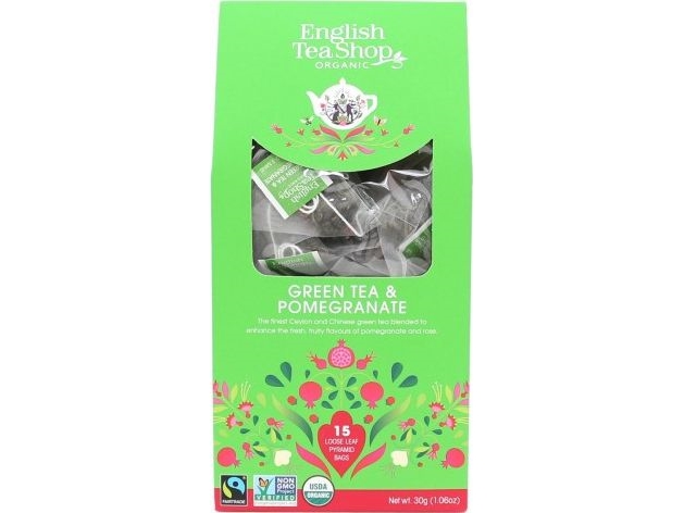 Tea Green Tea & Pomegranate, 15 Pyramids