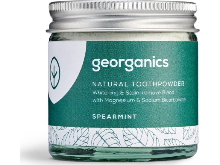 Georganics Georganics, Hampaiden puhdistusjauhe, Spearmint, 60 ml