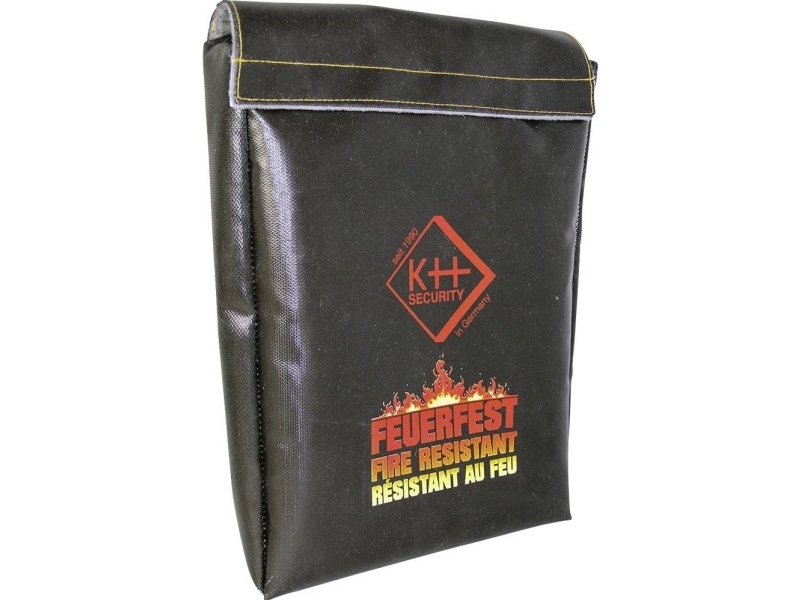 Kh-Security 370190 Deluxe Brandsikker Dokumenttaske