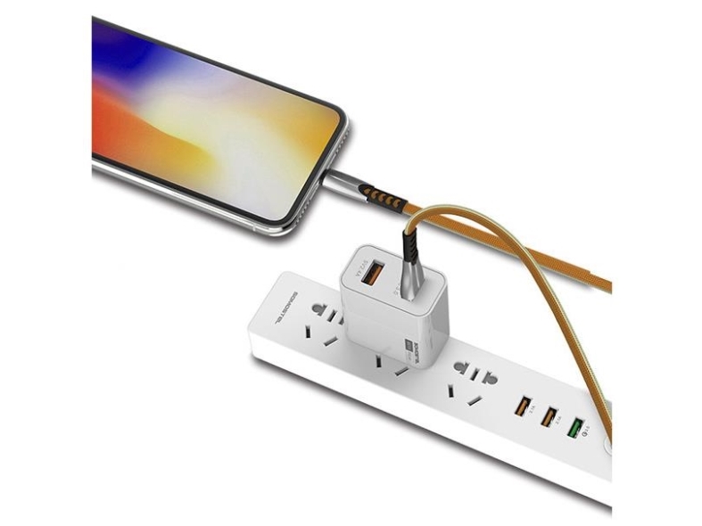 Somostel Usb-A Til Usb-C Kabel 1 M Guld (Bw02 Gold Typ-C)