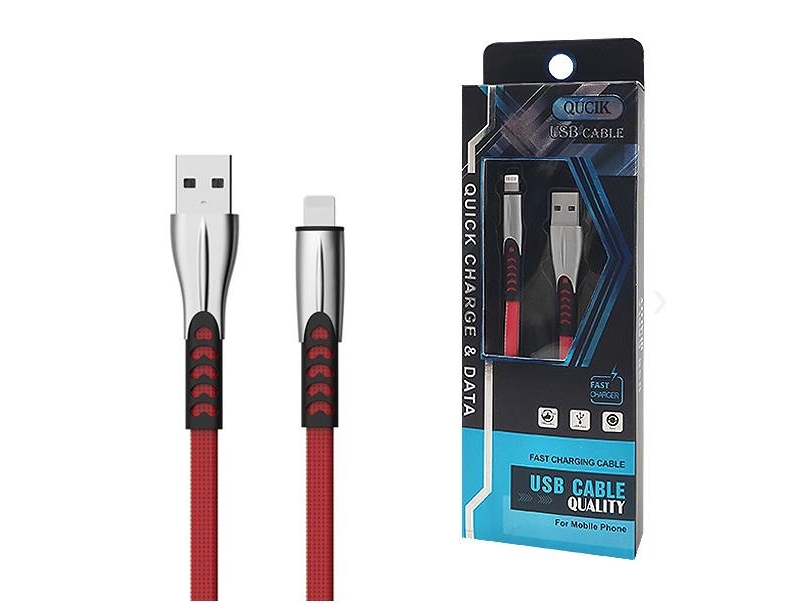 Somostel Usb-A Auf Lightning-Kabel 1 M Rot (Bw02 Iphone Red)