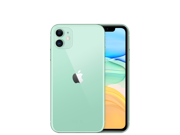 Überholtes Apple Iphone 11 128Gb (Grün) - Zustand: Note B
