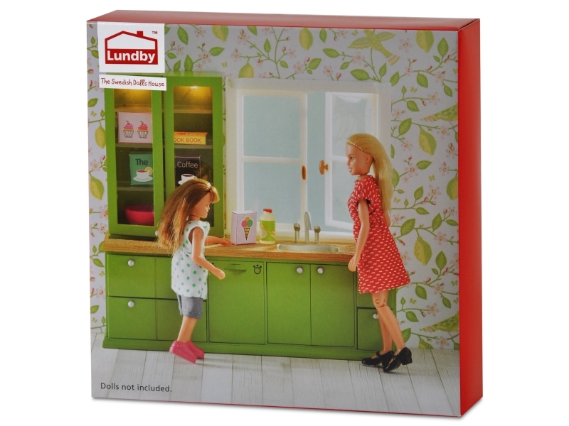 Lundby Küchenspüle+Geschirrspüler.