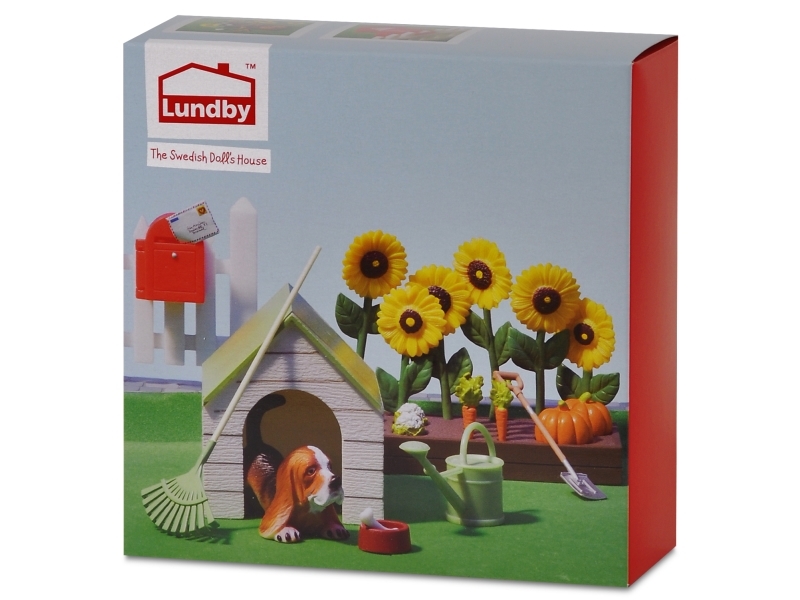 Lundby Trädgårdsset+Hundkoja | Leksaker - Figurer & Dockor - Dockhus och möbler | GameStuff