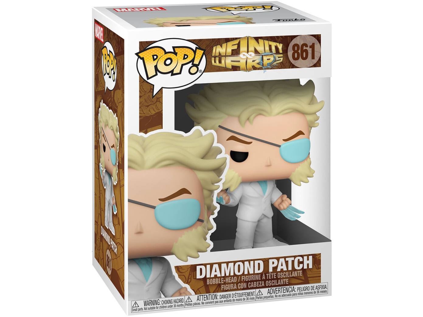 Funko Funko POP Marvel Action Figure: Infinity Warps - Diamond Patch | Leksaker - Figurer & Dockor - Samlarfigurer | GameStuff