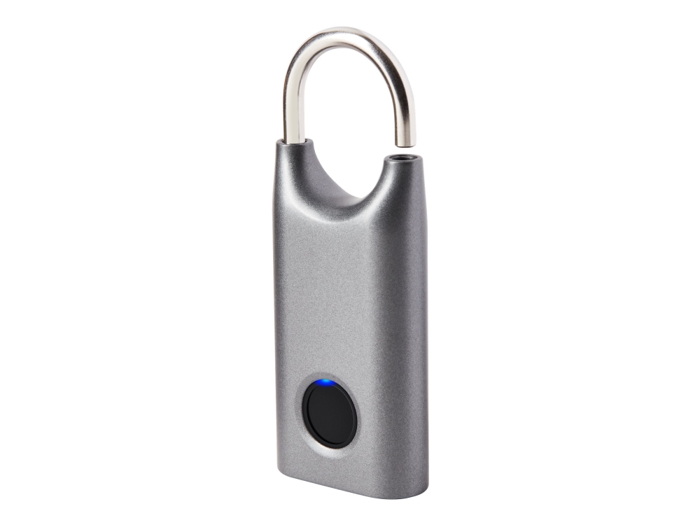 Bilde av NOMADAY - Hengelås - biometrisk - fingeravtrykkssensor - metallgrå
