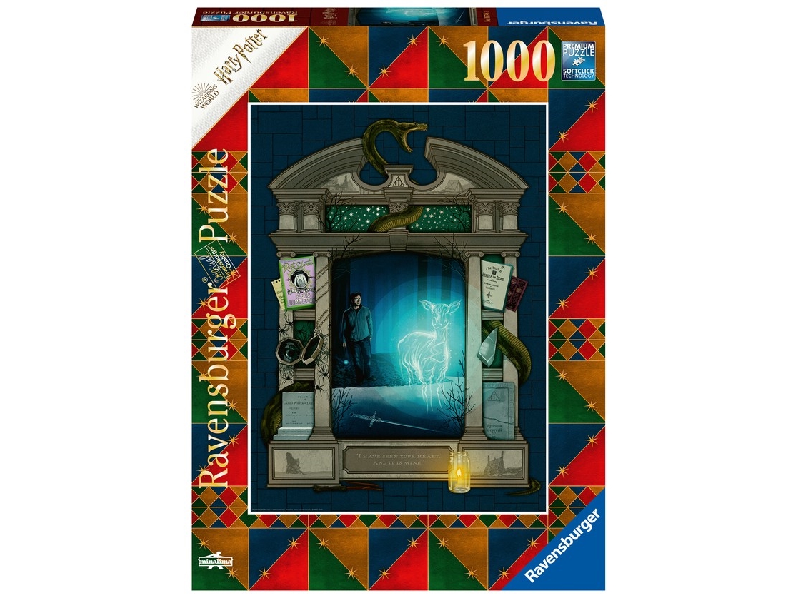 Ravensburger Harry Potter & The Deathly Hallows - Part 1, 1000 styck, TV/film, 14 År | Leksaker - Spel - Pussel | GameStuff