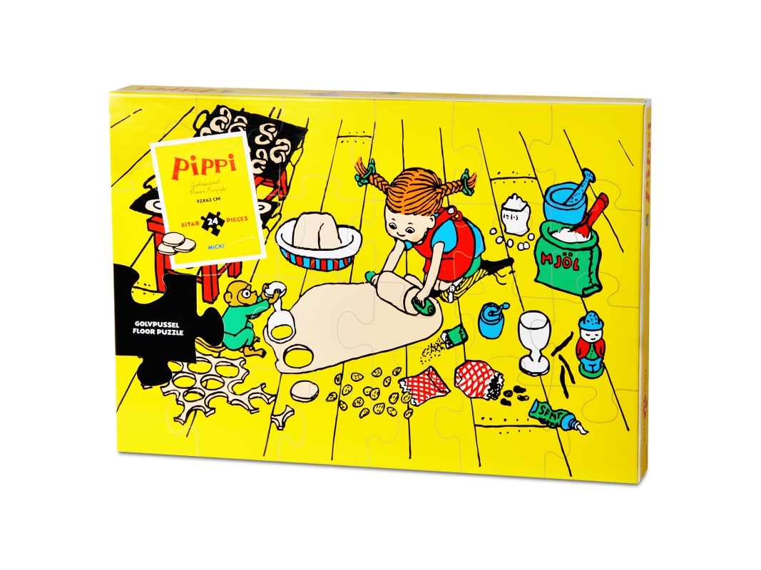Pippi Bodenpuzzle, 24 Teile