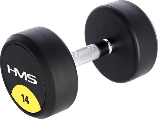 Kurzhantel Aus Gummi Hms Hg Pro - 14 Kg