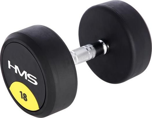 Gummierte Kurzhantel 18 Kg Hms Hg Pro 18