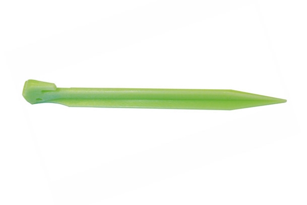 High Peak 42202, Pløk, Abs, Grøn, 20 Cm, 22 G, 6 Stk