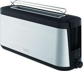 Tefal Element Tl4308, 2 Scheibe(N), Schwarz, Edelstahl, Edelstahl, Tasten, Drehregler, China, 1000 W