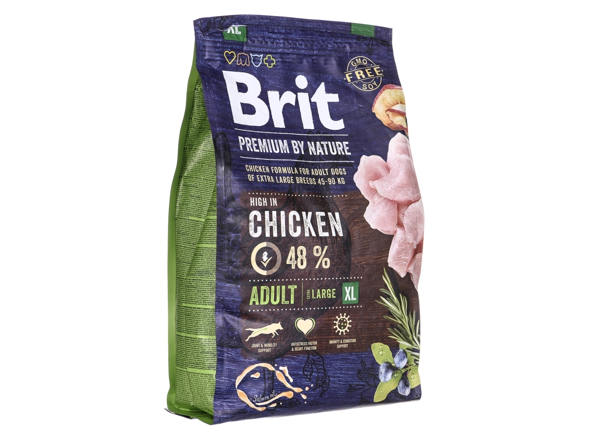 Brit 8595602526512, Aikuinen, kana, 3 kg