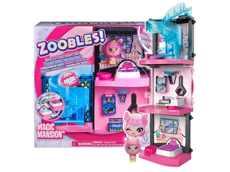 Zoobles Magic Mansion Spinning Playset