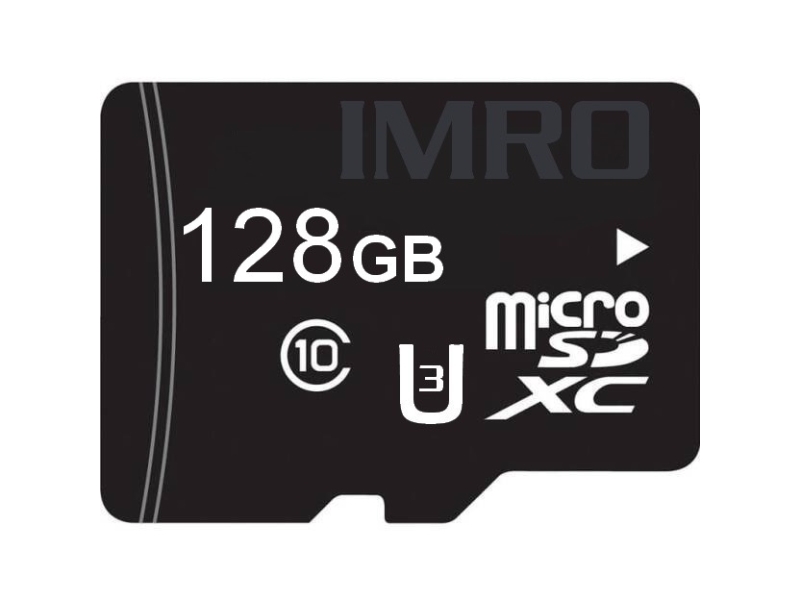 MICROSDXC 10/128 GB UHS-3 ADP-minnekort, 128 GB, MicroSDXC, Klasse 10, Klasse 3 (U3)