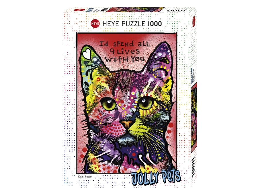 Heye 9 Lives, 1000 Stück(E), Kunst