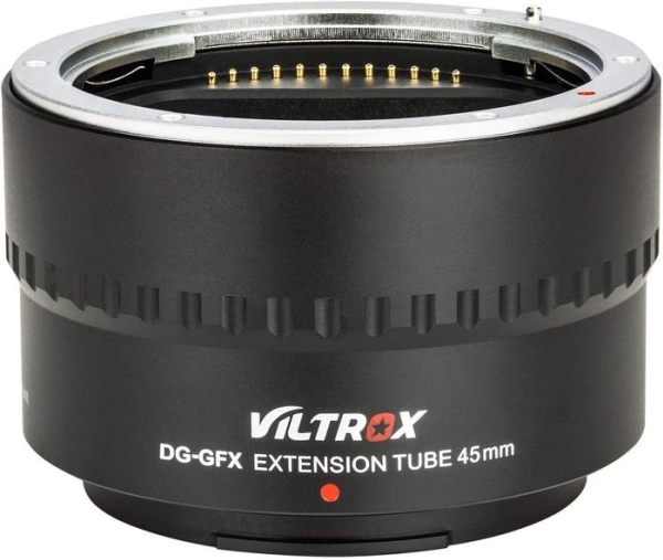VILTROX DG-GFX 45MM, Fujifilm, Fuji GFX-Mount med formatkameror FUJIFILM GFX50S/GFX50R, 1 st, Svart, 4,5 cm, 4,5 cm | Foto och video - Foto- & videotillbehör - Övriga | GameStuff