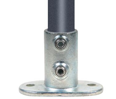 galvaniserad räckefläns - Rörklämmor räckefläns 33,7 mm x 1. Galv | VVS Artiklar - Vattenförsörjning - Ärmar klämmor & fläns | GameStuff