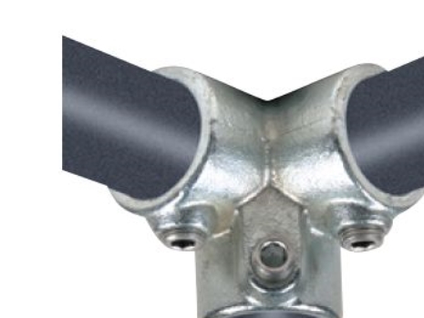 galv. sideudg. - Pipe Clamps sideudgang 33,7 mm x 1''. Galv