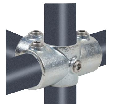 galv. kors med 3 uttag - Rörklämmor kors med 3 uttag 33,7 mm x 1. Galva | VVS Artiklar - Vattenförsörjning - Ärmar klämmor & fläns | GameStuff