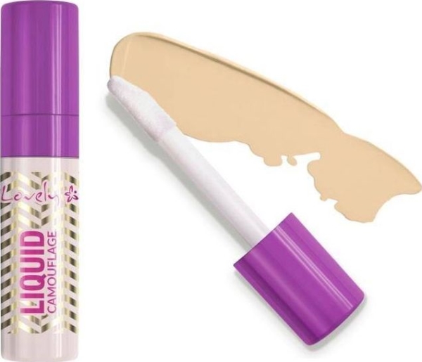 Lovely_Liquid Camouflage Concealer For Face 06 Banana 8Ml