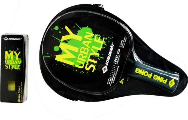 Donic Pingpongbord Schildkrot My Urban Level 400 /1 bat + 3 bolde + etui/