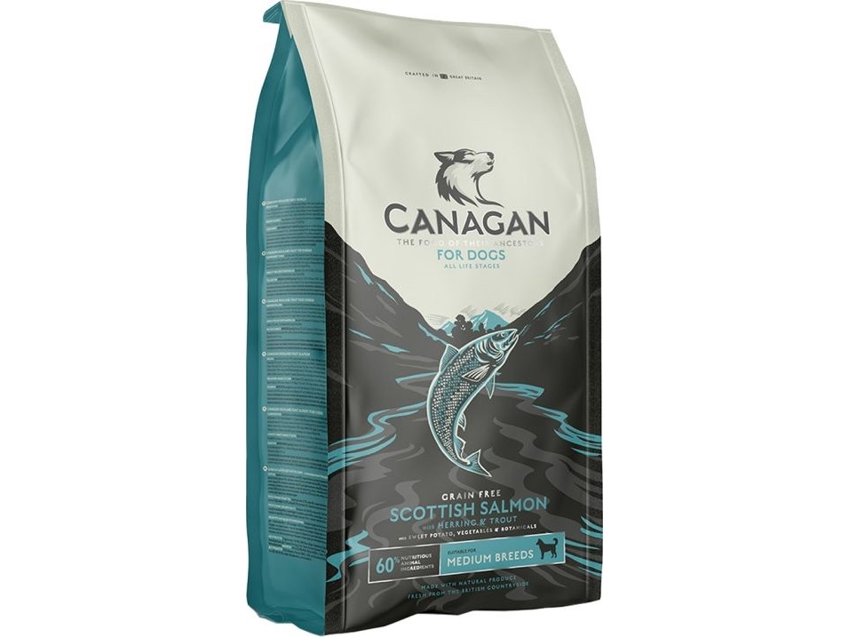 Canagan Skotsk Laks Til Hunde I Mellemstore Og Store Racer 6 Kg