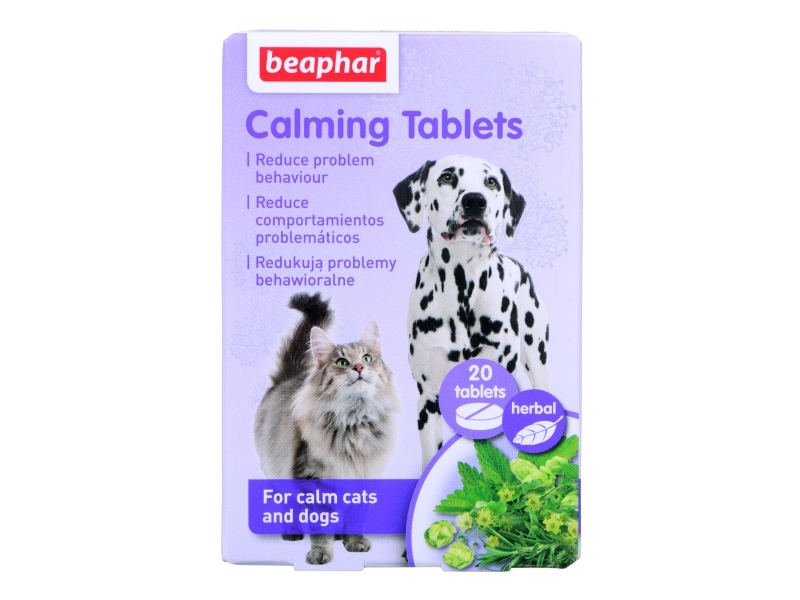 Beaphar Calming Tablets, Kat (dyr)/hund, Tabletter, 20 stk, Kasse