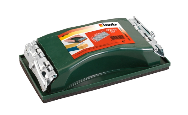 Kwb 485121, Fleksibel, Håndsliber, Grøn, Klemme, 230 X 93 Mm, Plast