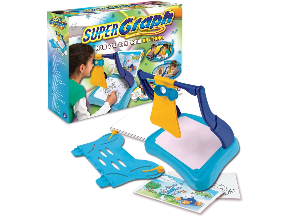 Super Graph Tegnetavle - Praktisk Tegnemaskine Til Børn