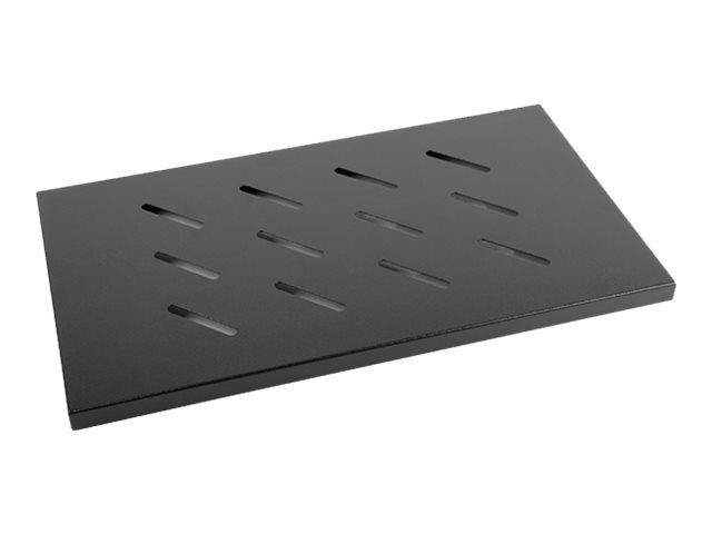 Lanberg - Rackhylde - Sort, Ral 9004 - 1U - 19"