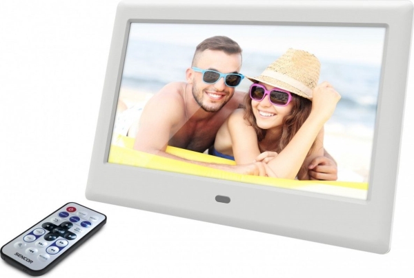 Sencor Digital Photo Frame Sencor Digital Photo Frame Sdf 782Wh Film Fotoframe, 7 Inch