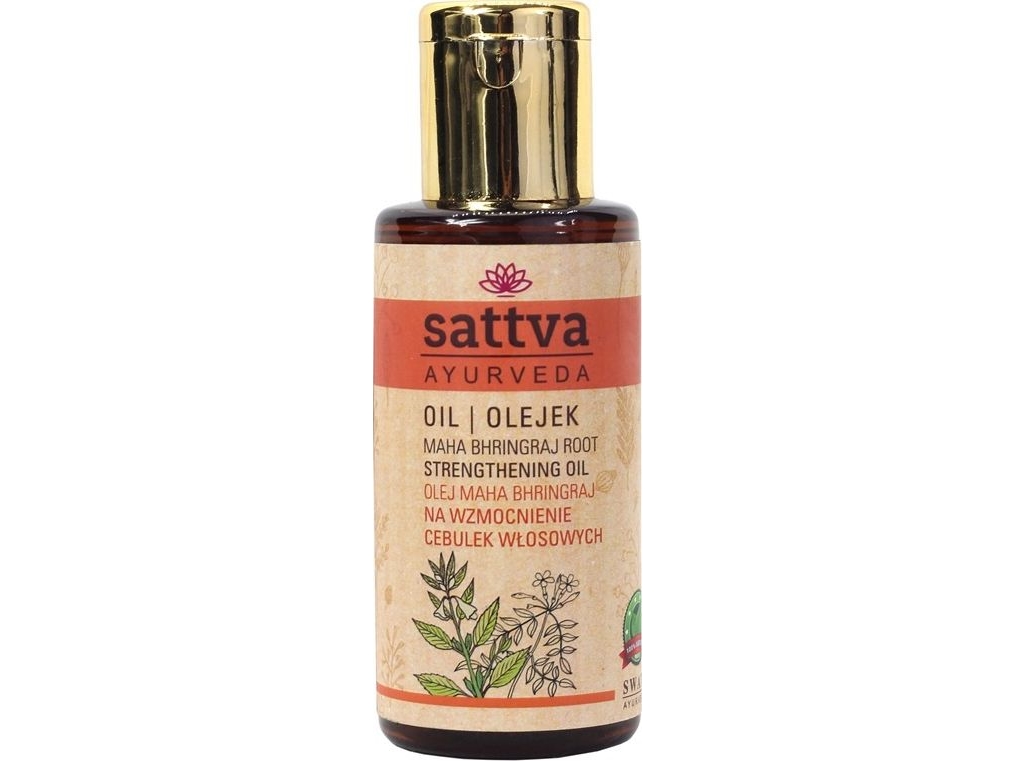 Sattva Maha Bhringraj olie til at styrke hårsække 100 ml