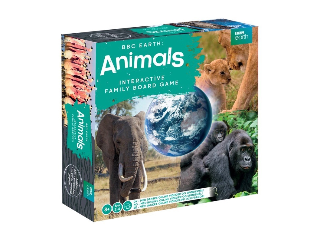 BBC Earth Animals | Leksaker - Spel - Familjbrädspel | GameStuff