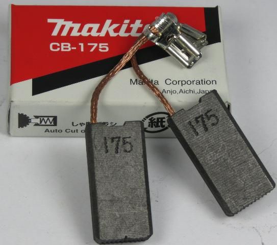 Makita CZ.MAKITA CARBON BRUSH CB-175 2st M195844-2 | Elverktyg - Tillbehör - Bitar & Borrset | GameStuff