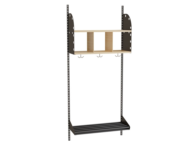 Kinder-Garderobe Adde Kombination B, Start, Breite 500 Mm, 2 Plätze
