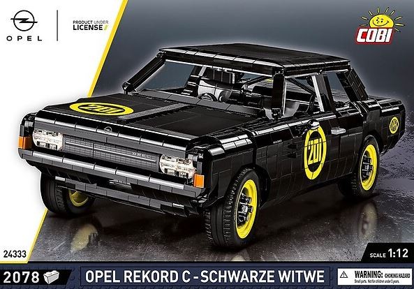 Cobi Opel Rekord C, Bausatz, 10 Jahr(E), Kunststoff, 2078 Stück(E)