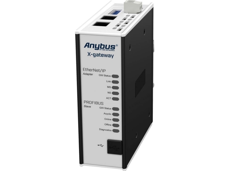 Anybus AB7658 Profinet Slave/CANopen Slave Gateway Ethernet, USB 24 V/DC 1 stk
