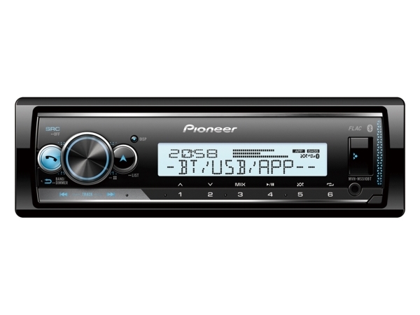 Pioneer MVH-MS510BT, Svart, 1 DIN, AAC, FLAC, MP3, WAV, WMA, LCD, 1,5 linjer | Bilvård & Biltillbehör - Bilens Interiörutrustning - HiFi för bilar - Hifi Tillbehör | GameStuff
