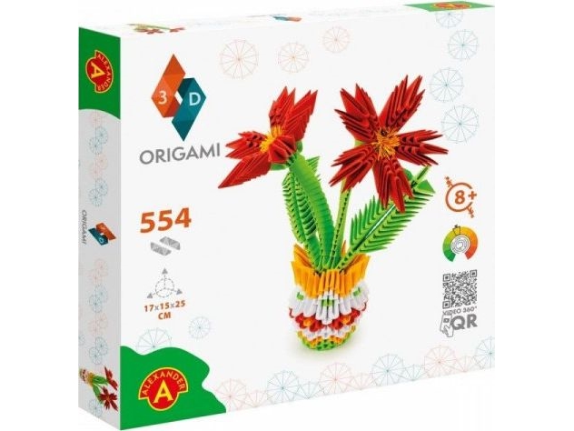 Origami 3D - Blumentopf
